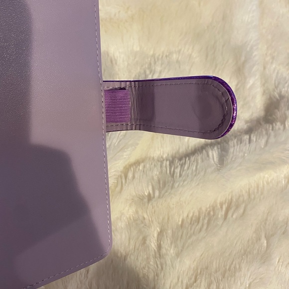 Budget Planner- size A6 purple glitter - Picture 5 of 9